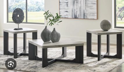 Ashley Sharstorm 3pc table set, Like new