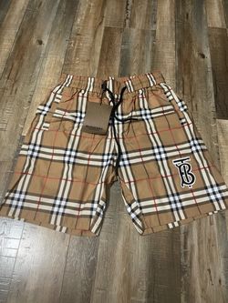 Burberry Monogram Check Shorts Small