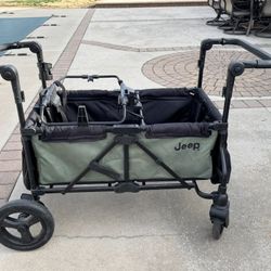 DELTA CHILDREN Jeep Wagon Stroller 