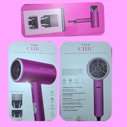 TYCHE CHIC HAIR DRYER WITH ASSESSORIES