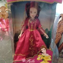 Vintage Porcelain Doll Disney Belle
