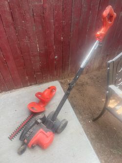 Black & Decker edger and trimmer