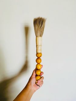 Vintage Asian Calligraphy Brush
