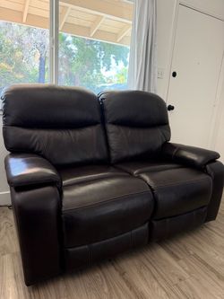 Recliner Leather Couch
