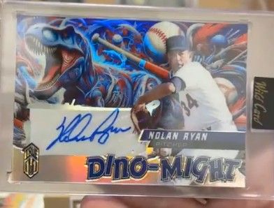 Nolan Ryan COLOR MATCH TRUE 1/1 AUTO!!!