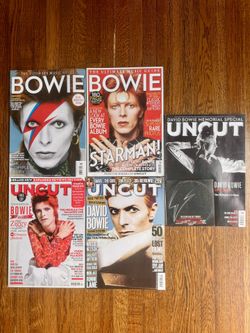 David Bowie Vintage Uncut Magazine Bundle of 5