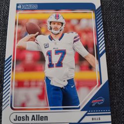 Stunning,  Near Mint,  Josh Allen Card. Asking $4. Please Check Out All My Stuff. 