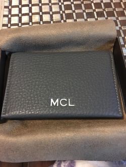 Leatherology Medium Pouch and Double Sided Card Envelope