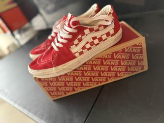 Vans Red/ White