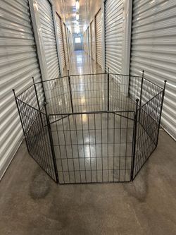FXW MiniPaws Adjustable Dog Rabbit PlayPen 8 Panels 24" High Metal Collapsible