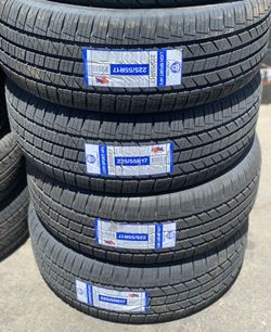 4 TIRES 2255517 INSTALLED BALANCE INCLUDE 215/55R17