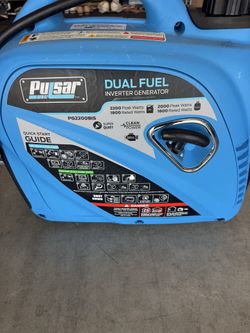 2200 watt Dual Fuel Portable generator gas and propane. In Garden Grove