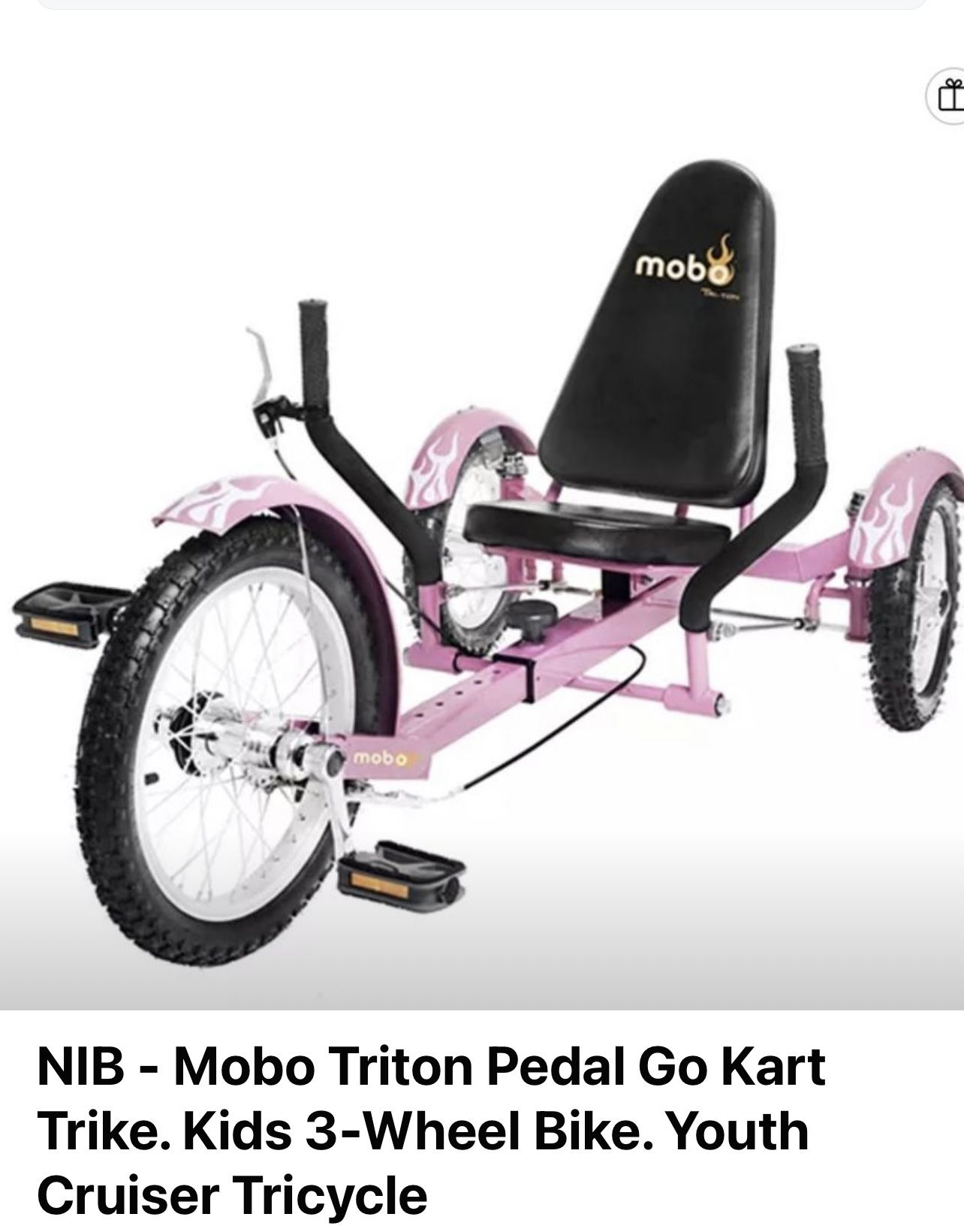 NIB - Mobo Triton Kids Bike