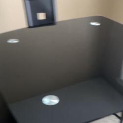 Glass Table With 4 Chairs 