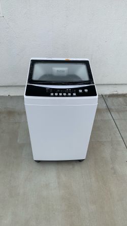 BLACK+DECKER Small Portable Washer, Washing Machine for Household Use, Portable Washer 1.7 cu.Ft with 8 Cycles
