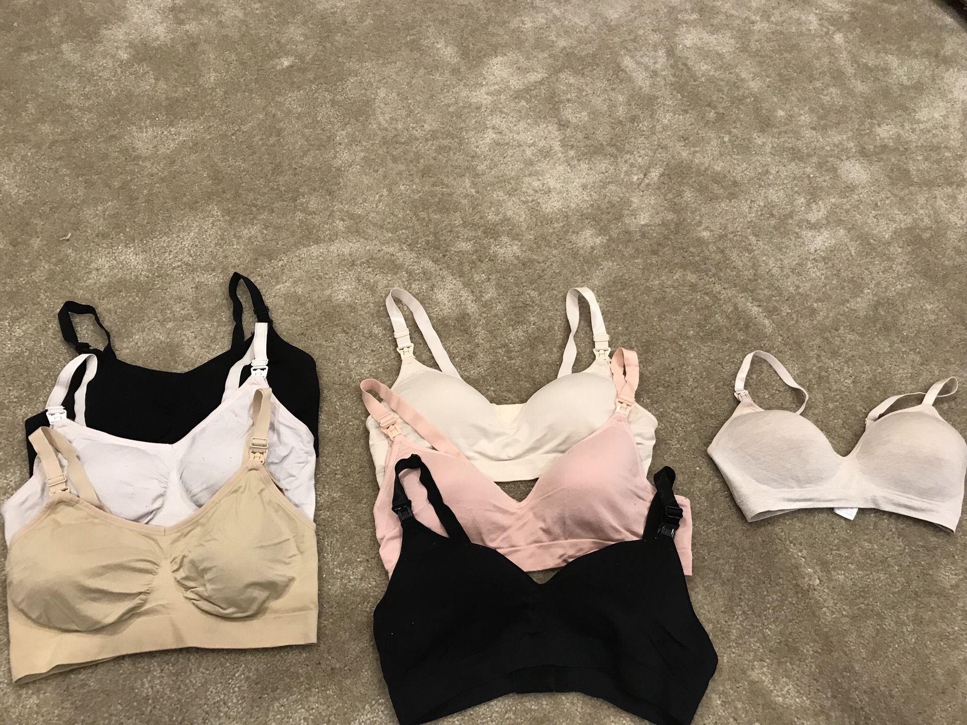 Nursing/breastfeeding bras