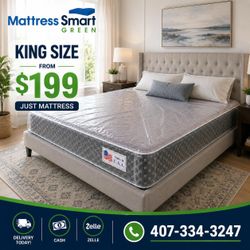 King size mattress from $199 (Only Mattress) Shortly offer until June 30 2026.