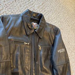 Harley Davidson Vintage Leather Jacket 