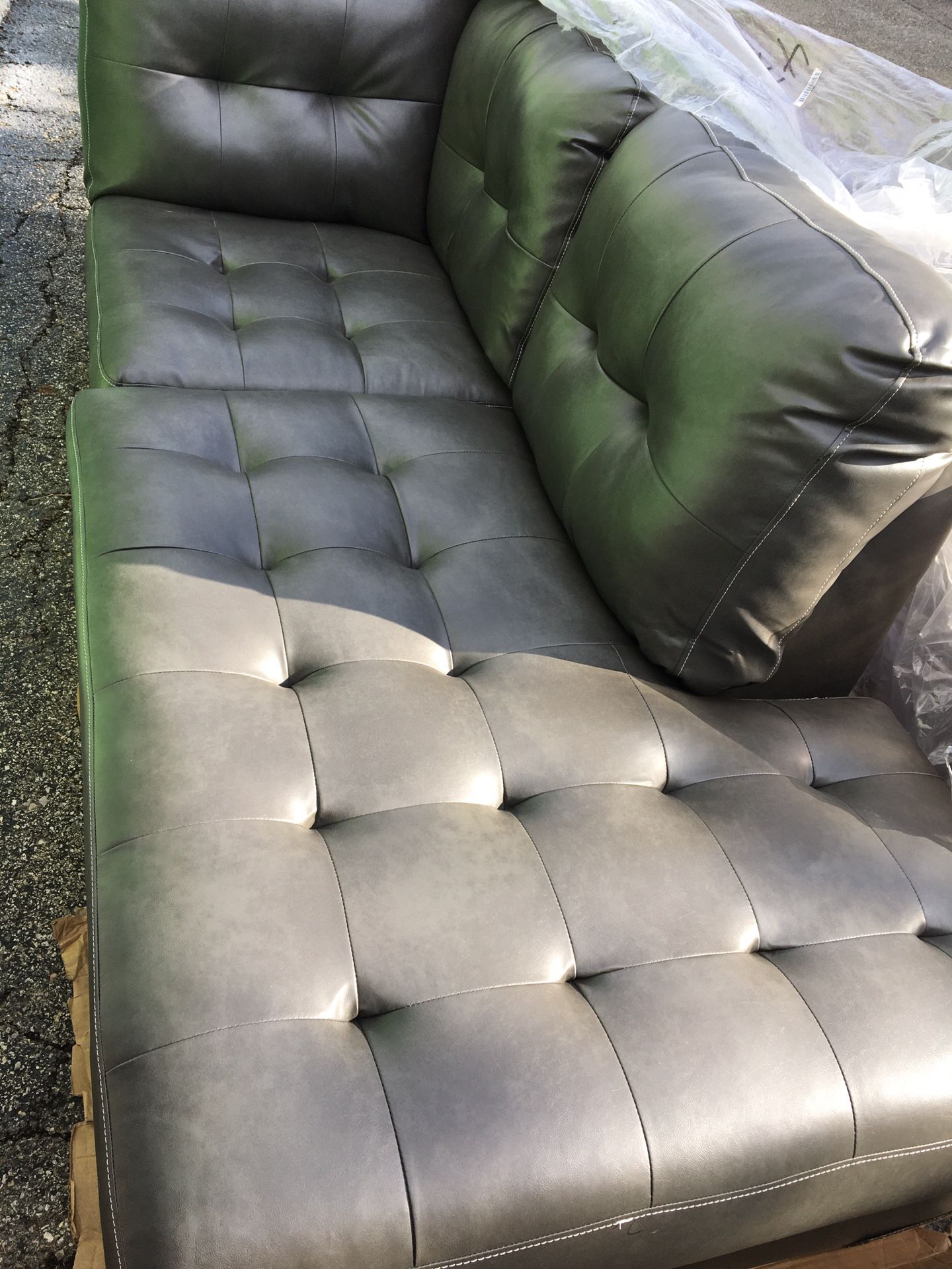 Brand New Ashley Grey Chaise