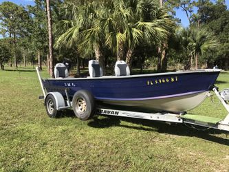 Starcraft johnboat hull and trailer only