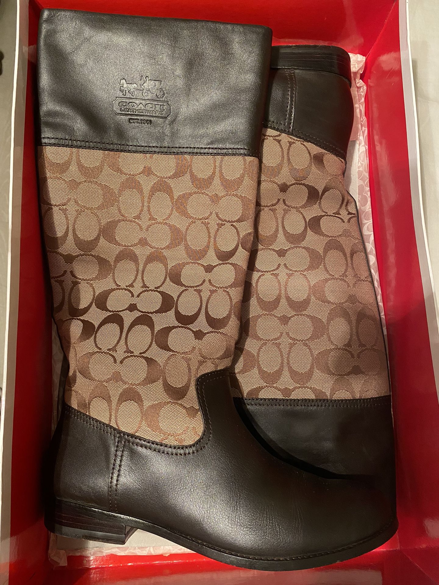 Coach Boots Size 8.5