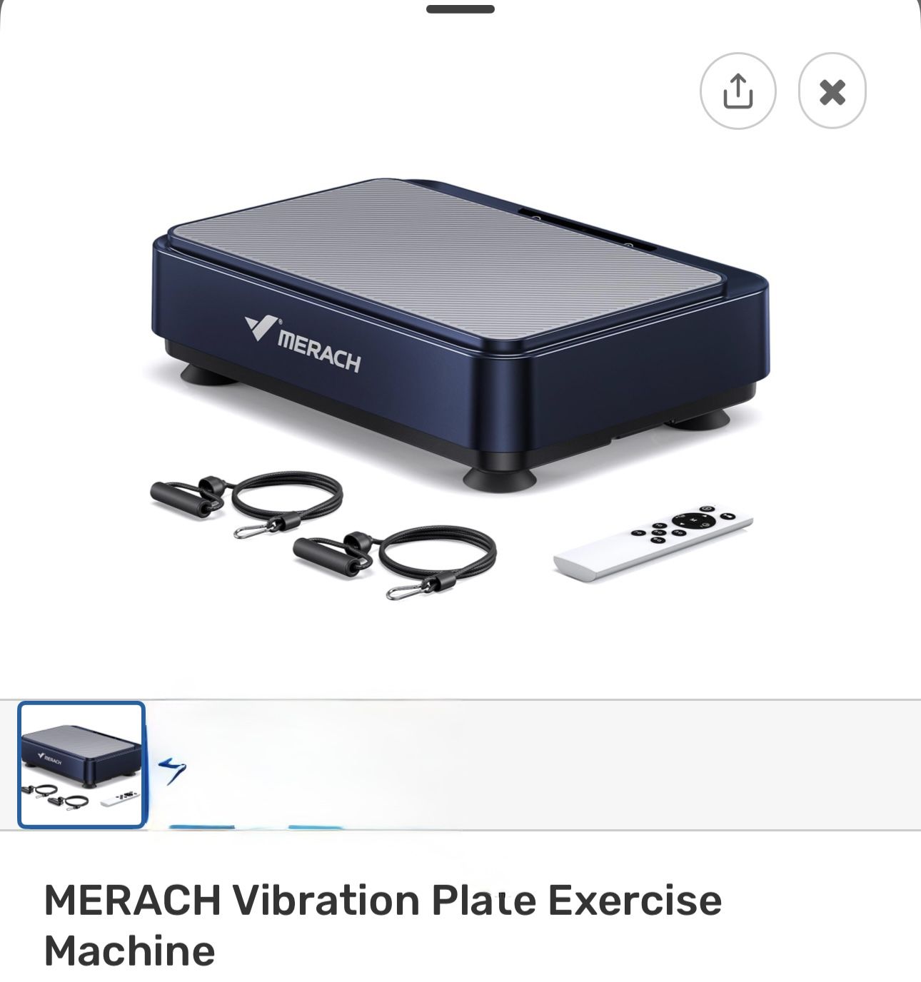 Vibrating Exercise Plate BNIB