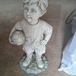 Soccer Son Statue