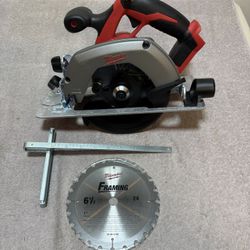 Milwaukee M18 6 1/2” Circular Saw (Tool Only)