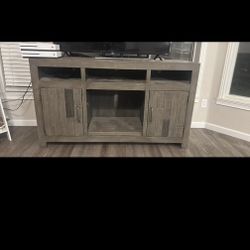 Modern Grey Tv Stand 