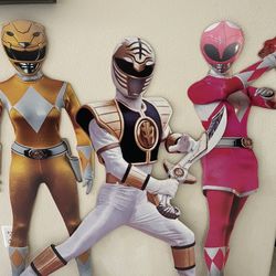 Power Rangers Party Props