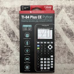 Texas Instruments TI 84 Plus CE Python Scientific Graphing Calculator