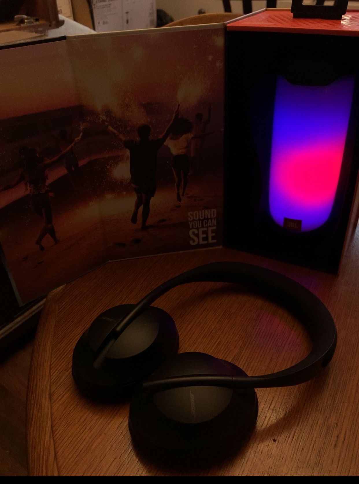 JBL BLUETOOTH SPEAKER/BOSE HEADSET
