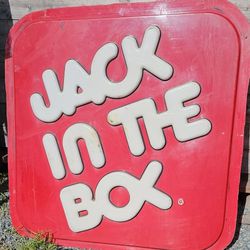 Jack In The Box Sign