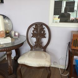 Glass table dinette set