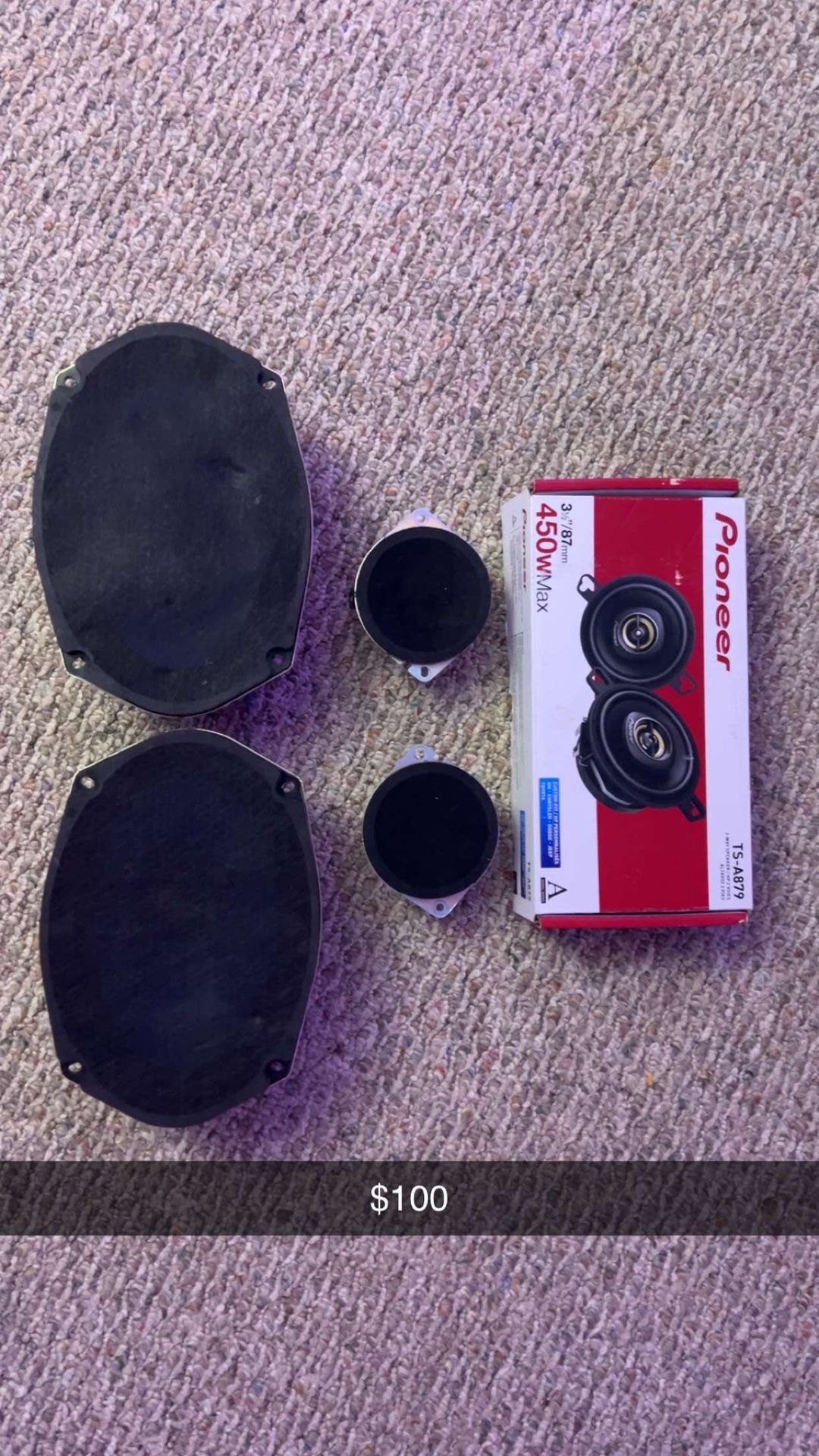 door speakers and tweeters