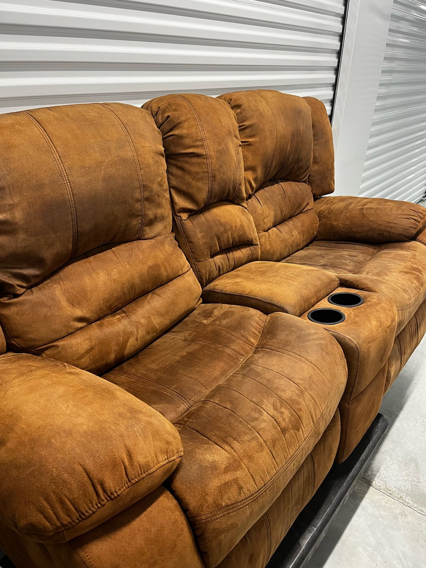 Recliner Loveseat & Recliner Sofa