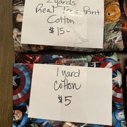 Cotten remnants most over a yard