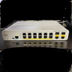 Cisco Catalyst 2960-C Series POE 10/100 Fast Switch
