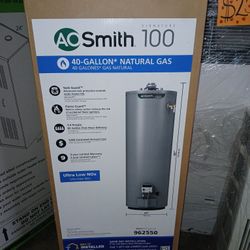 NEW AO SMITH WATER HEATER