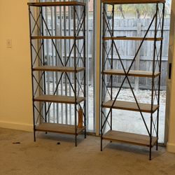 Two Book Shelves 