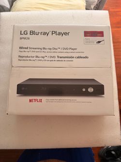 LG BPM26 Wired Streaming Blu-ray DVD Player