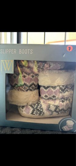 Slipper boots