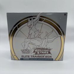 Pokemon Elite Trainer Box featuring Brilliant Stars