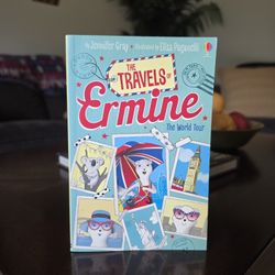 The Travels Of Ermine The World Tour by Jennifer Gray Paperback Book 
