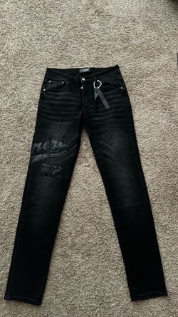 Black amiri jeans