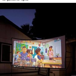 Projector And Screen