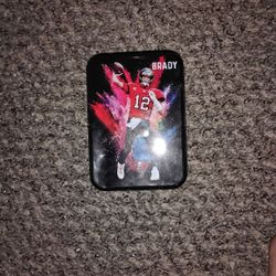 Tom Brady collectible tin 