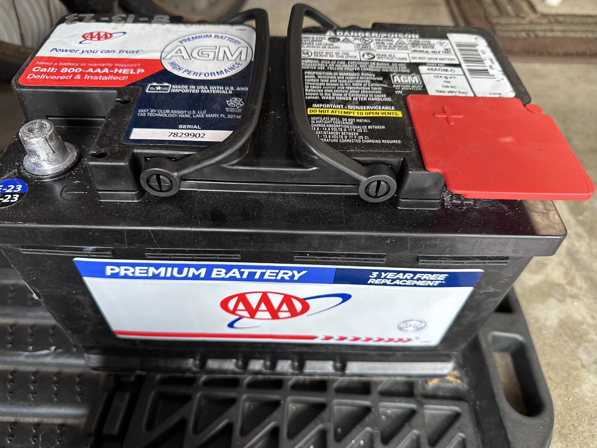 AAA Premium Agm Battery