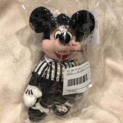 Vintage Disney Referee Mickey Bean Bag