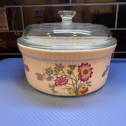 Vintage beautiful Philippe Deshovlieres soufflé dish